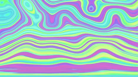 Animation-of-shapes-and-moving-colourful-liquid-background