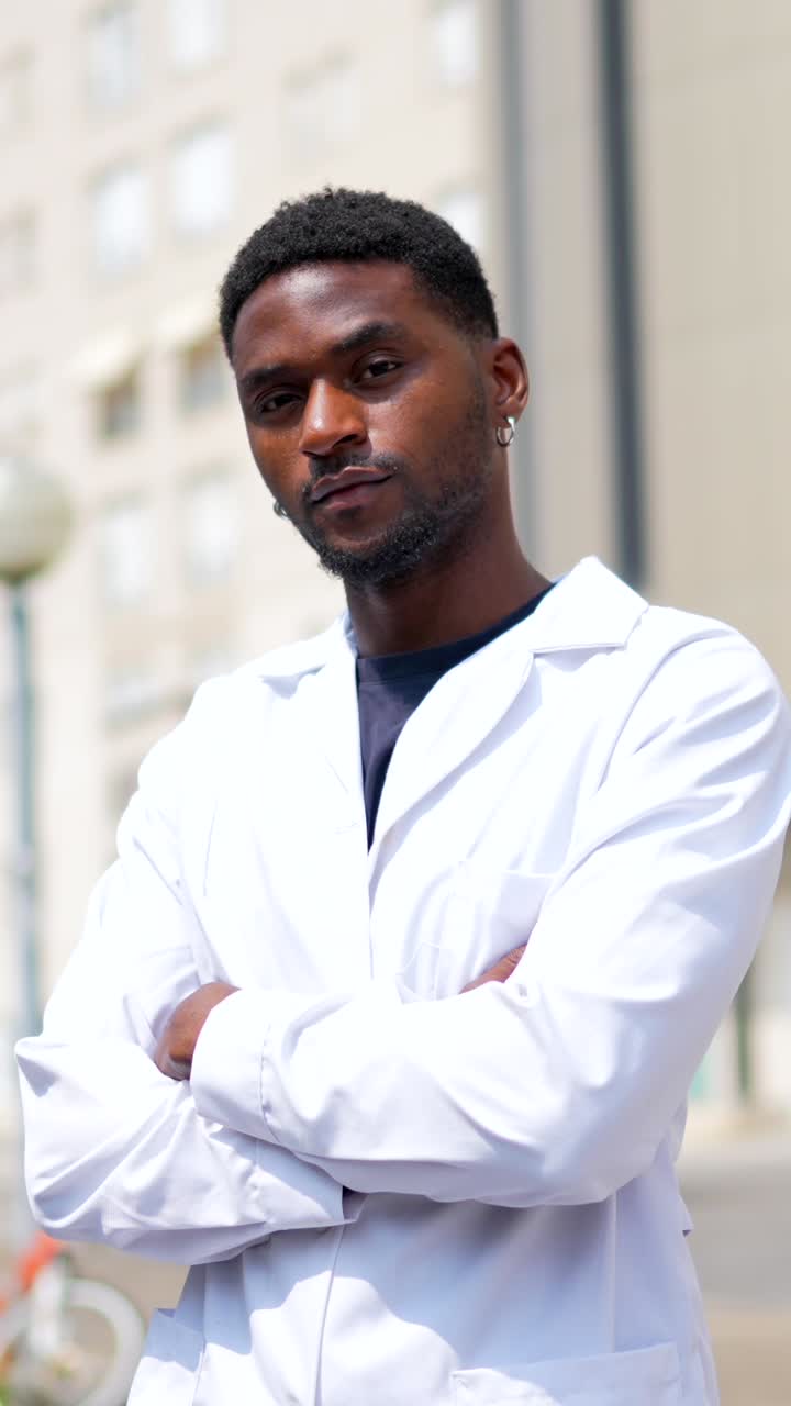 Portrait of a Confident Doctor