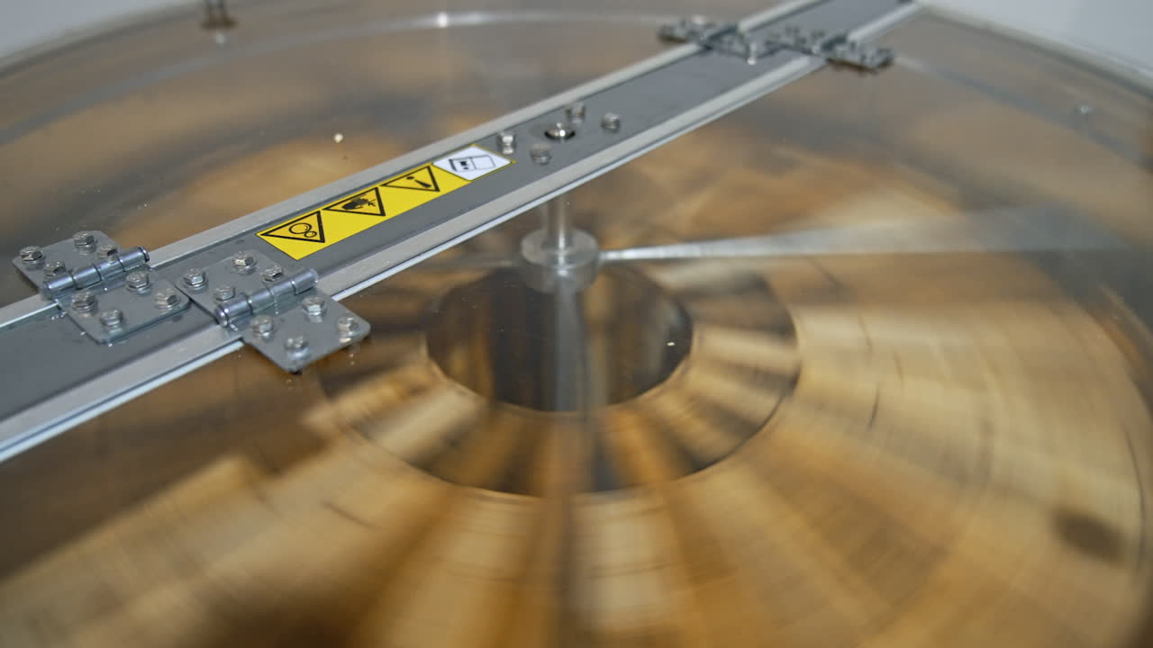 Rotating Industrial Centrifuge