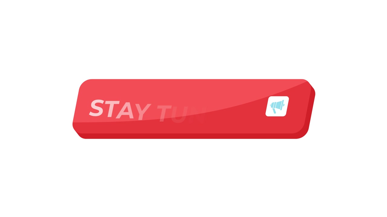 Animated Social Media Call to Action Buttons for Video Content