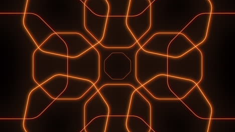 Repeat-pulse-neon-hexagons-pattern-on-black-gradient