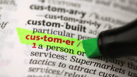 definition of customer