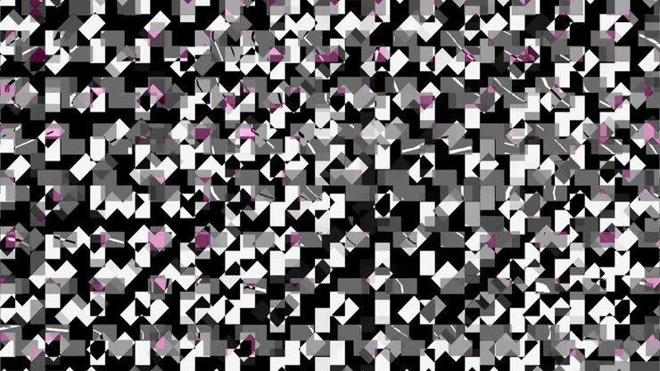 complex composition of particles form a periodic structure. loop animation with particles as a sci-fi background. Vj loop for night club, parties, festival or holidays presentation.