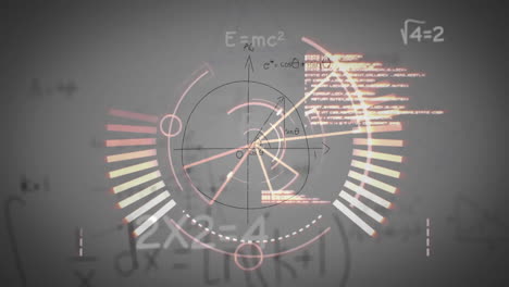animación del procesamiento de datos financieros en el ámbito de aplicación