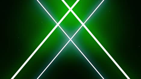 abstract green neon lines background