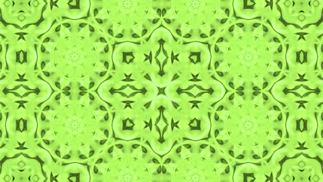 3d looped abstract ornate decorative background. hypnotic trendy kaleidoscope.