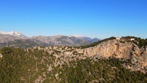 experience breathtaking vistas of tramontana mountains, showcasing the stunning cap formentor and the historic castell de alaro. nature's beauty meets rich heritage in mallorca.
