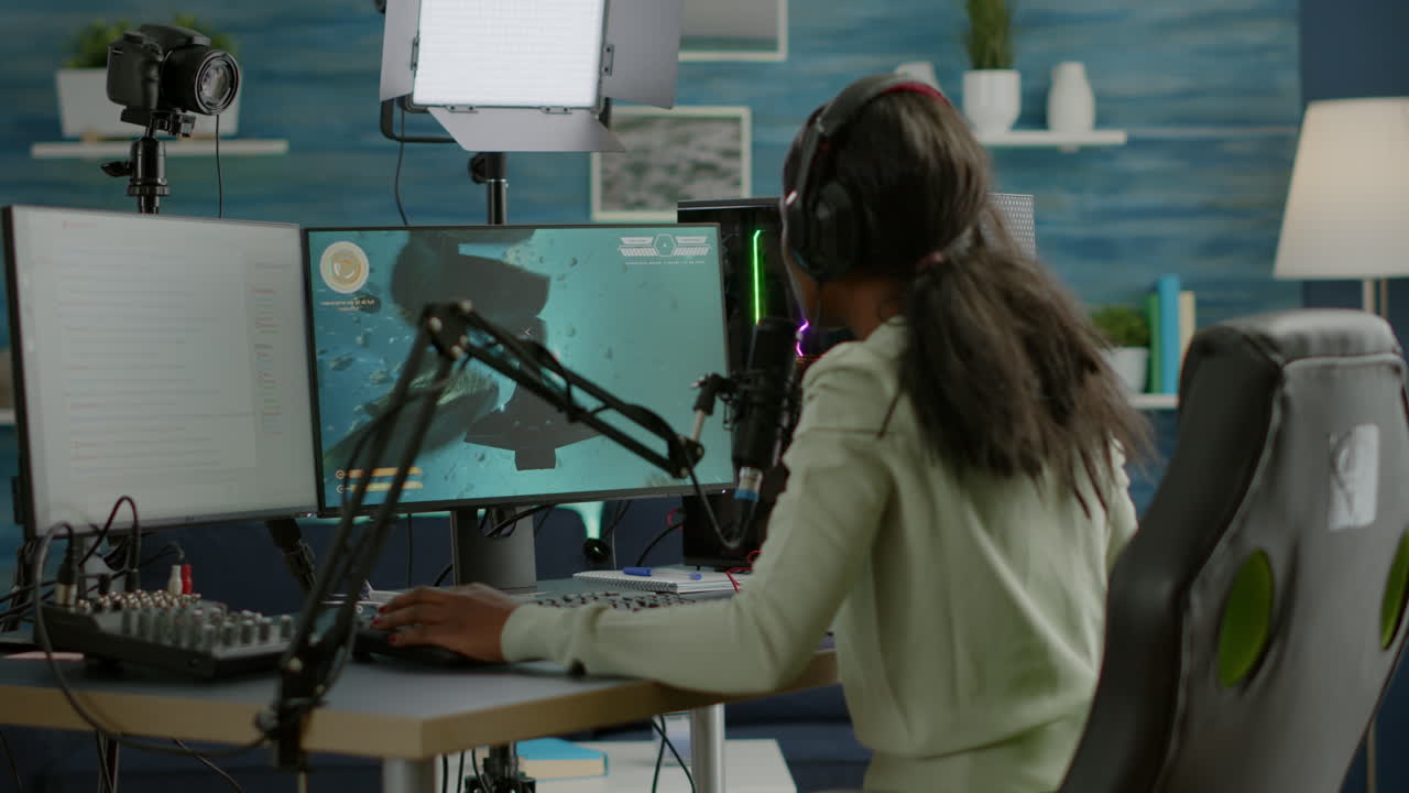 행복한 아프리카 프로 e 스포츠 승리를 축하