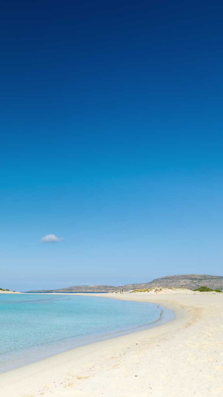 그리스 엘라포니소스 섬의 시모스 해변