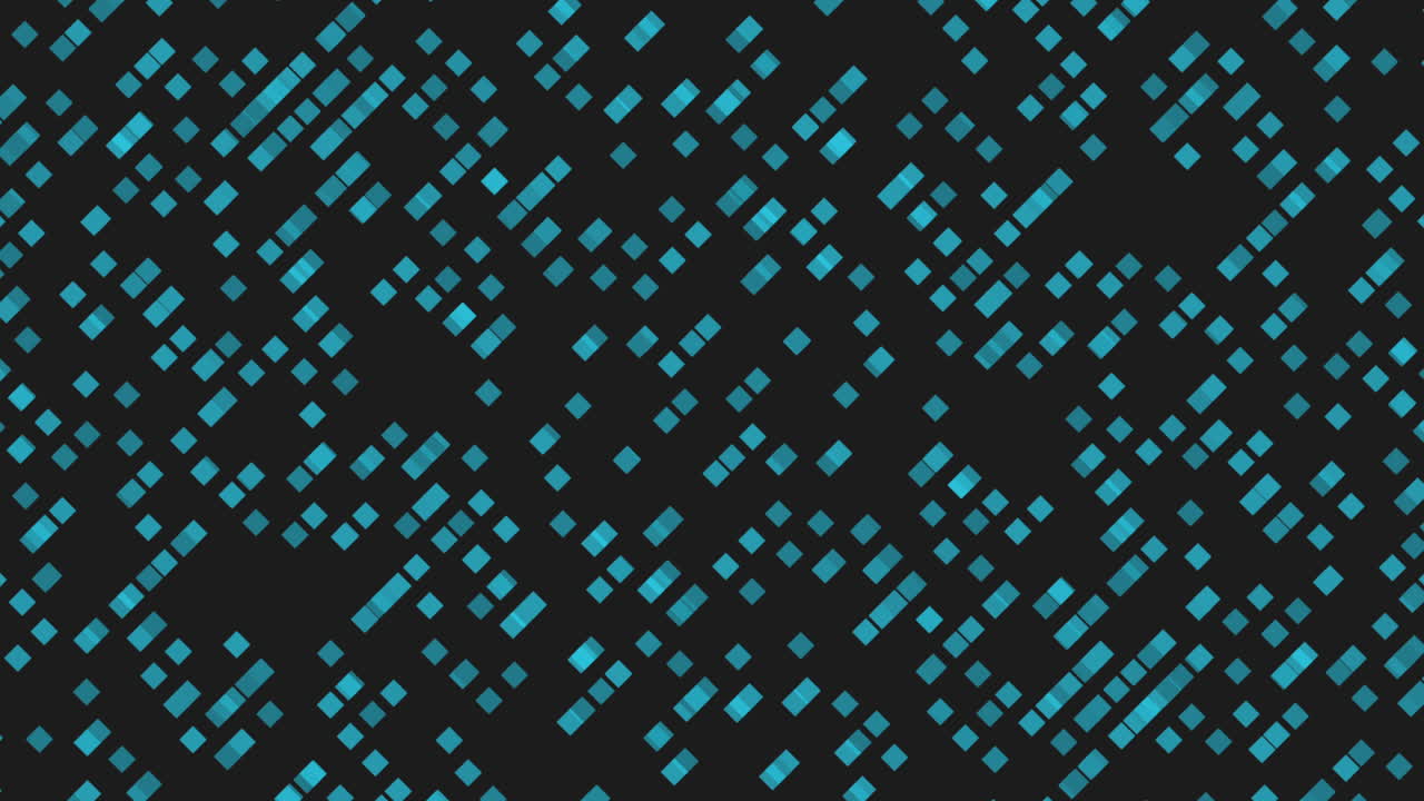 모션 소개 기하학적 네온 파란색 사각형 추상 간단한 배경