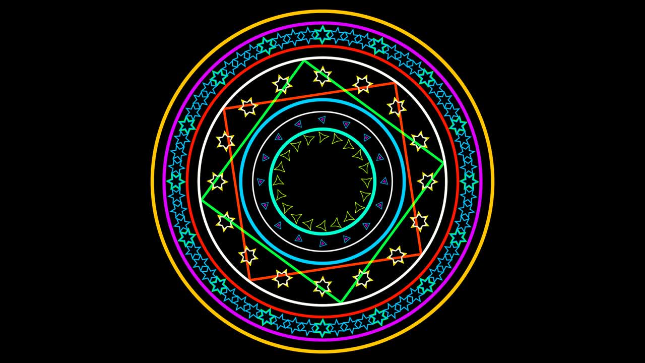 metros de flores de estrellas arco iris diseño abstracto extremo de la tecnología para la publicidad