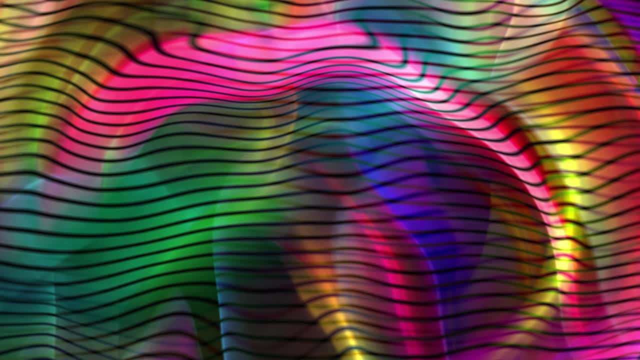 Animación abstracta, fondo líquido, película de pintura digital hermosa, película de fondo abstracto, video de stock de animación de caleidoscopio