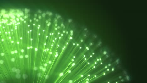 green fiber optics