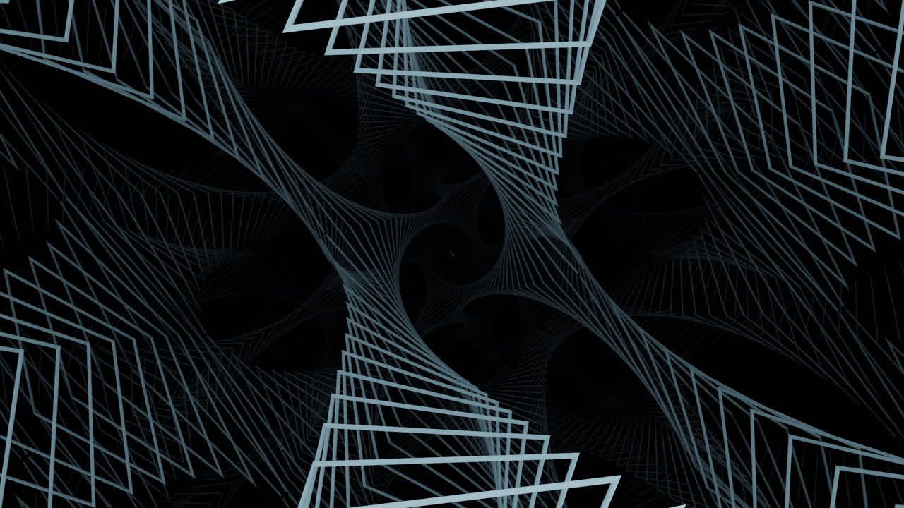 Abstract Geometric Spiral Pattern