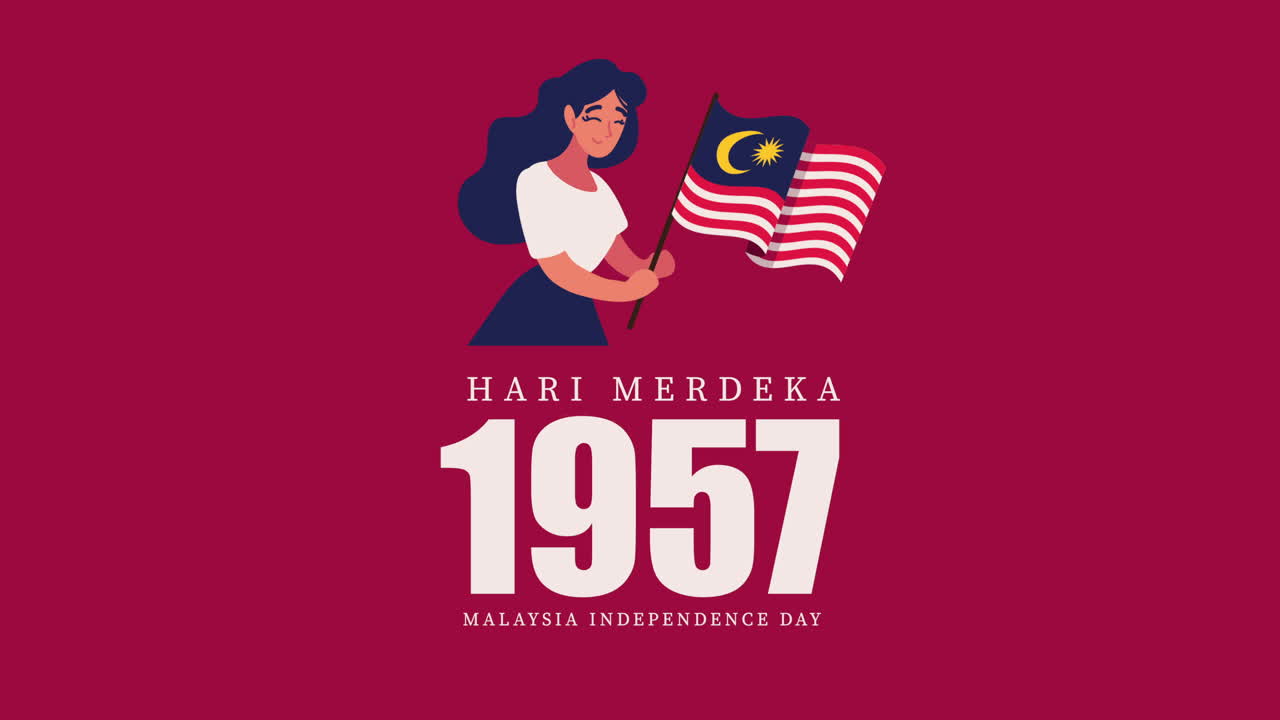 Celebrazione del Giorno dell'Indipendenza della Malesia 1957