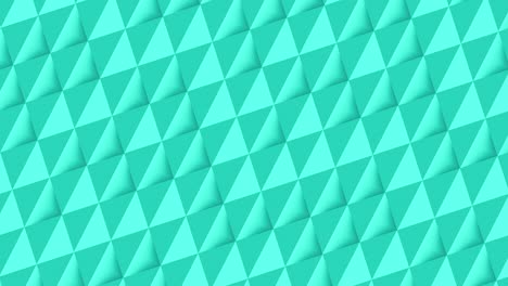 mint green triangular pattern