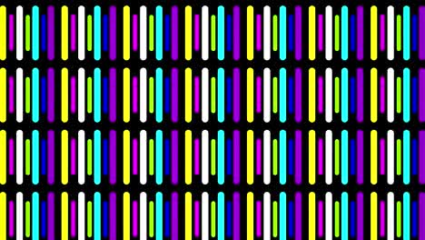 fondo de movimiento de bucle de luces deslizantes de neón
