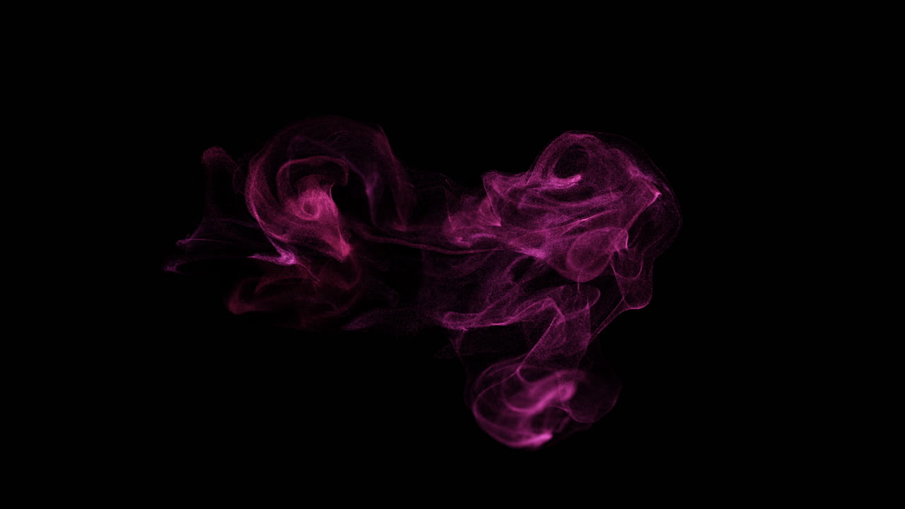 Abstract Pink Purple Smoke Design