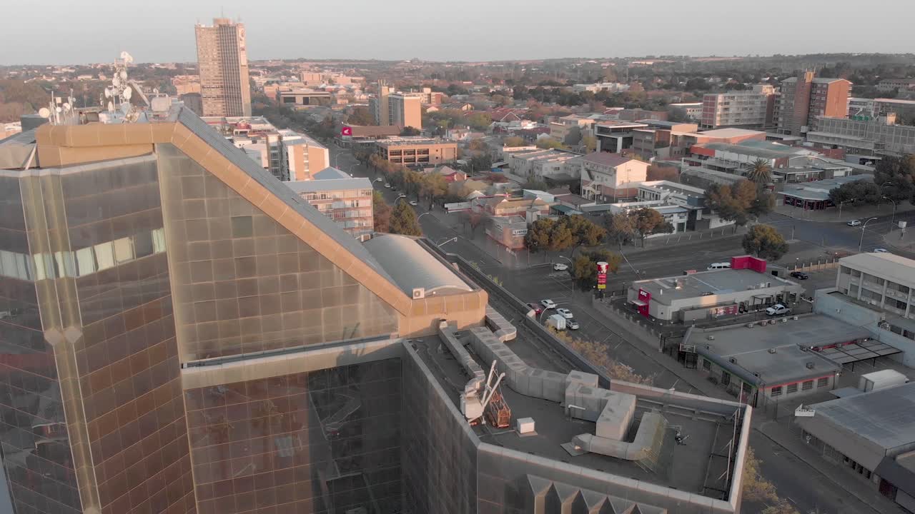 공중 촬영 도시 풍경