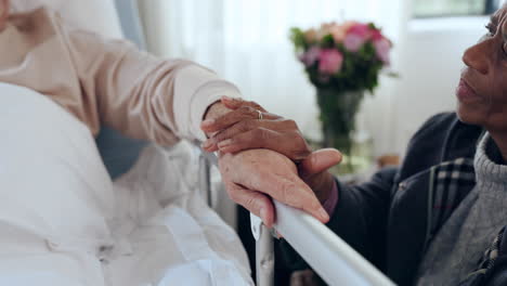 manos, muerte y pacientes de edad avanzada