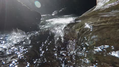 river flowing over rocks