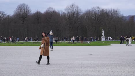 people in a park