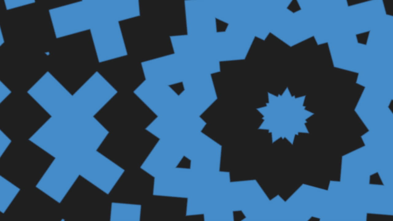 patrón geométrico abstracto azul y negro con cuadrados y rectángulos superpuestos