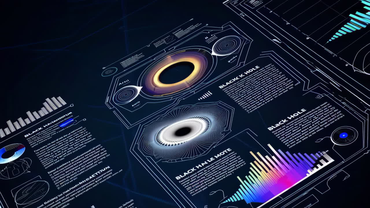 Black Hole Visualizations and Data Infographics