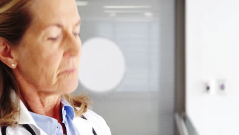 senior doctor in hospital