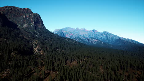 cascade mountain and surrounding canadian rocky mountains in summer time