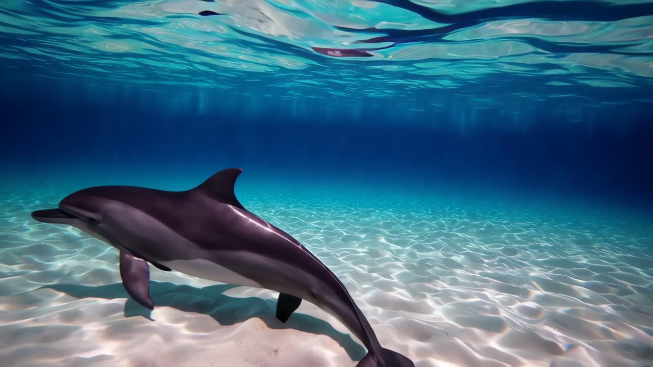 Dolphin Underwater