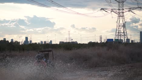 atv ride slow-motion