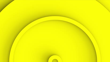 animación de fondo en bucle con círculos concéntricos amarillos que se mueven desde el centro