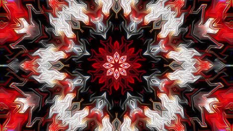 abstract kaleidoscopic mandala