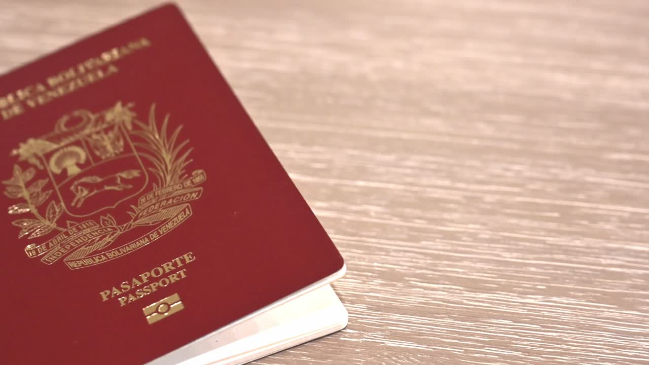 pasaporte de la república bolivariana de venezuela