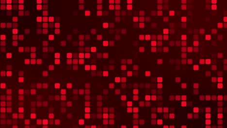 Animated-red-Digital-Square-looped-technology-Background-appears-and-disappears,-looped
