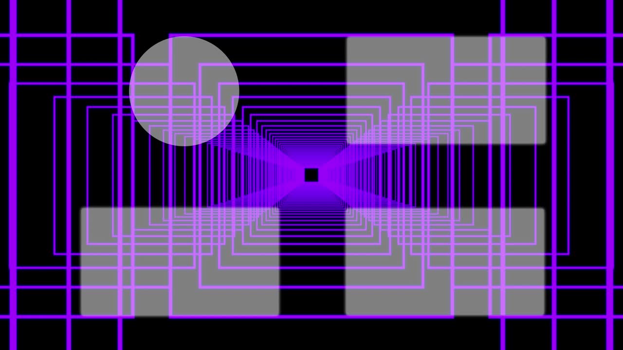 Shape continuous progress end card ending screen motion graphics