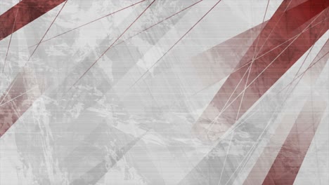 red and grey grunge stripes abstract motion design