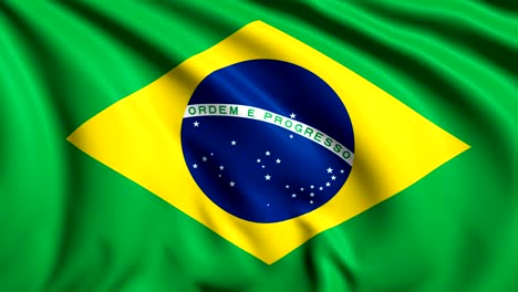 flag of brazil (looping)