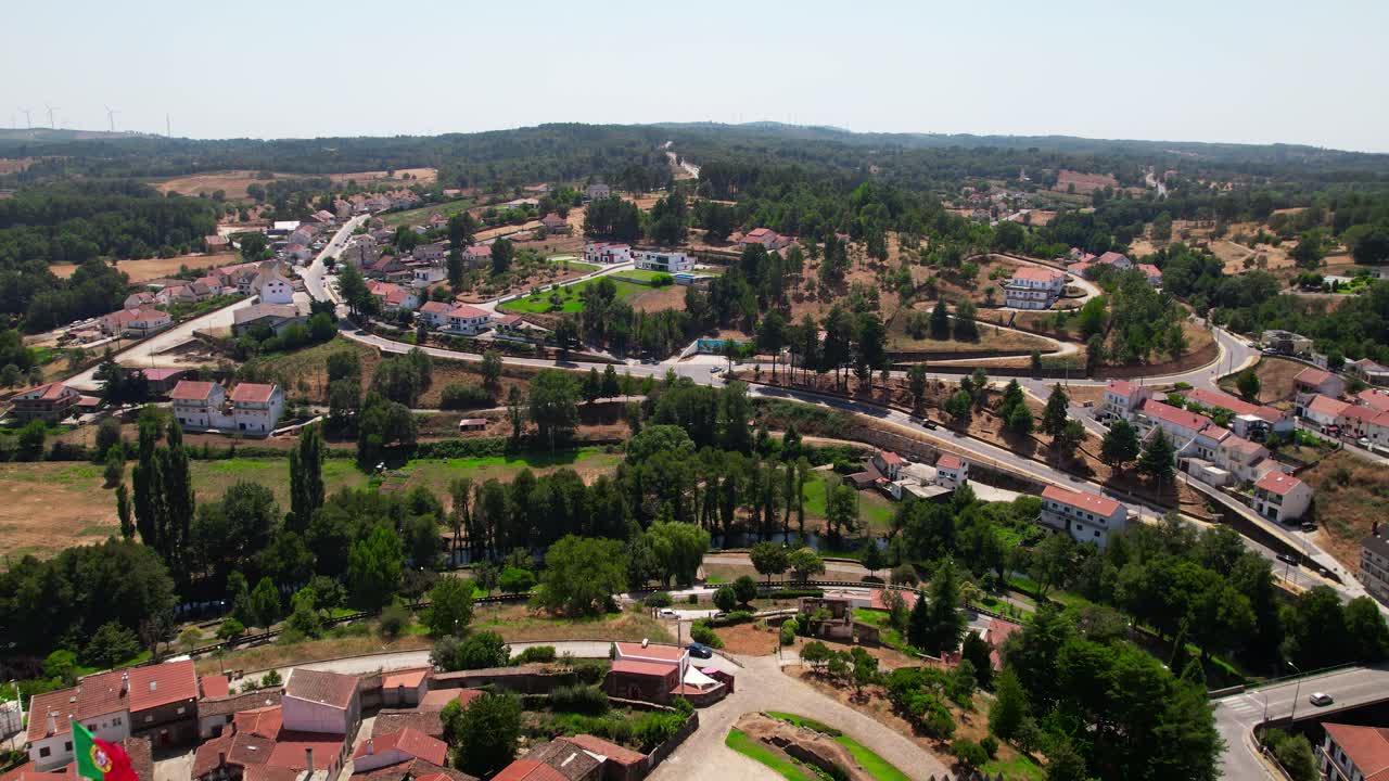 Sabugal - Portuguese Village Aerial View