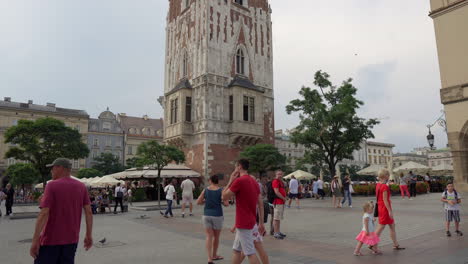 krakow main market square