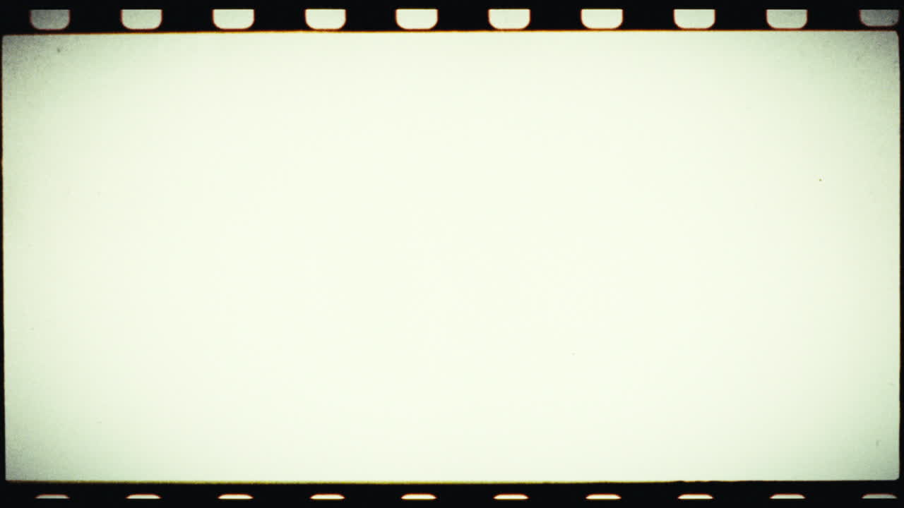 marco de película en blanco