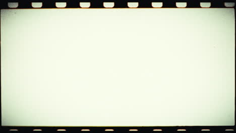 marco de película en blanco