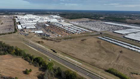 Nissan-Produktionsstätte-Im-Kanton-Mississippi