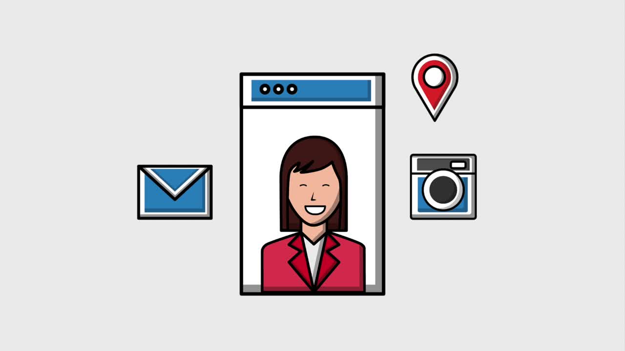 social media concept