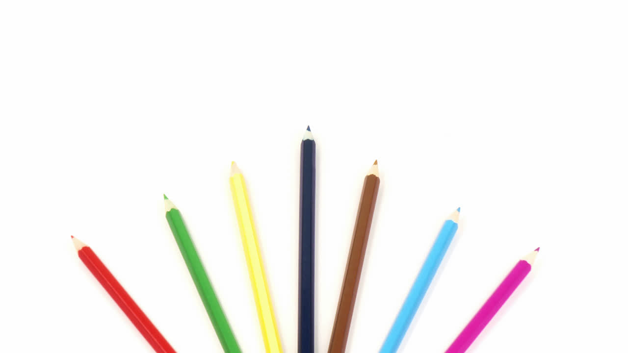 hacer zoom fuera de lápices de colores