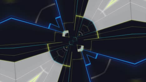 hi tech digital geometric disco loop
