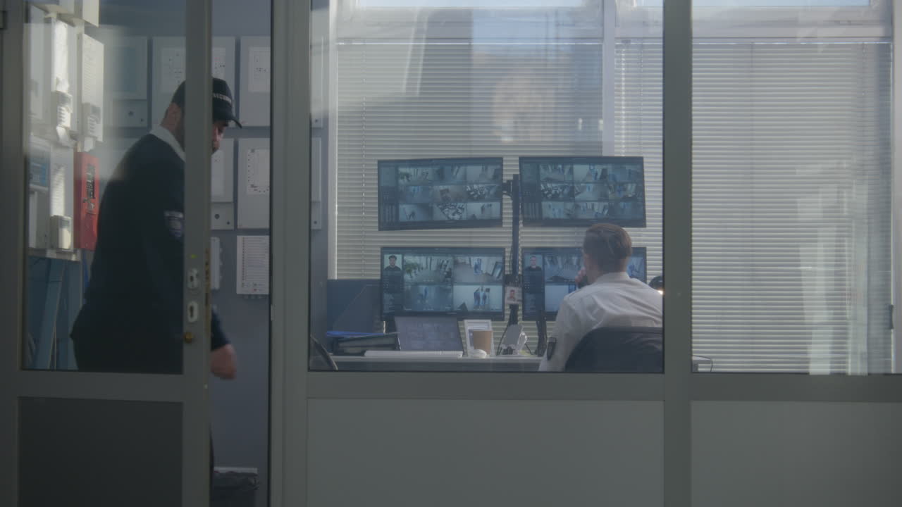 Security Room Surveillance