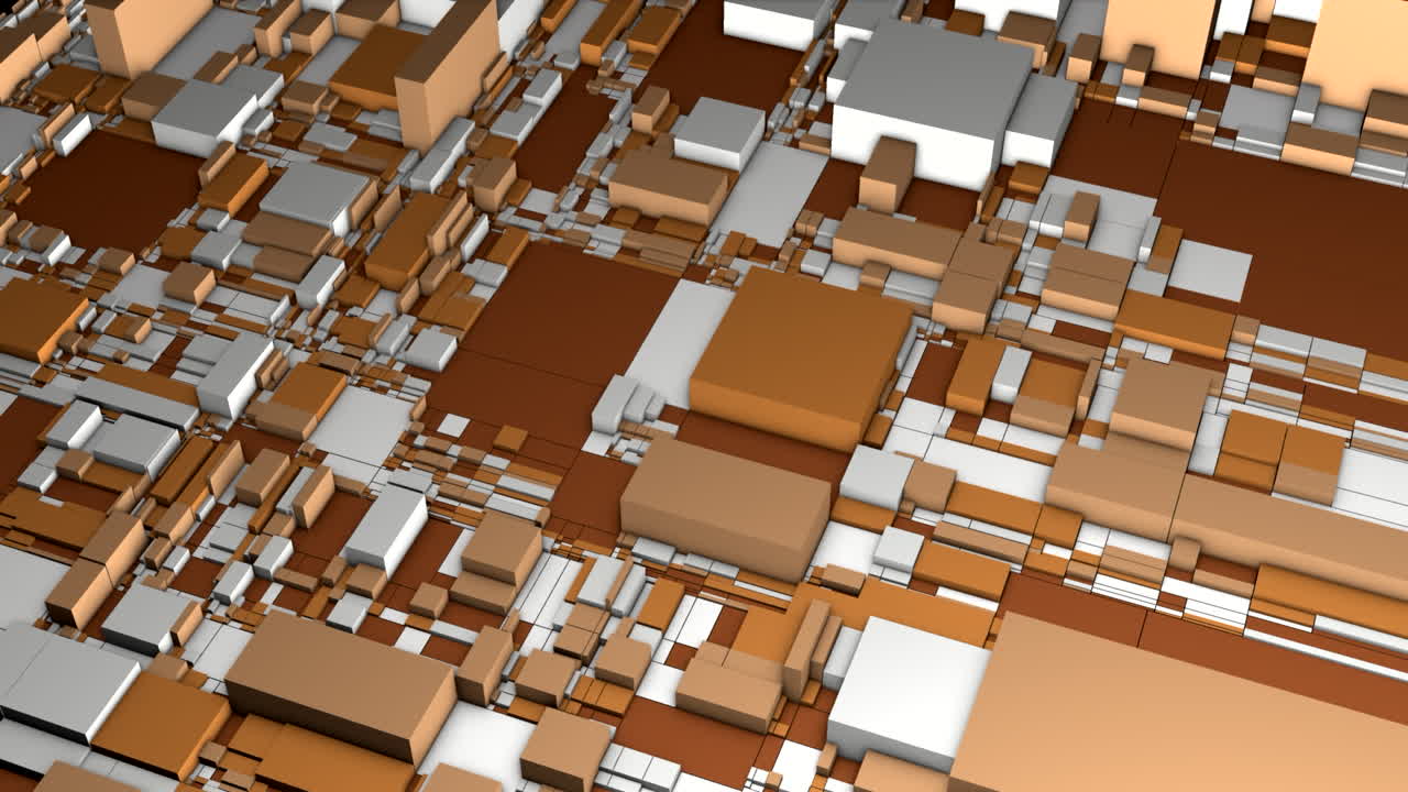 patrón de cubo geométrico abstracto