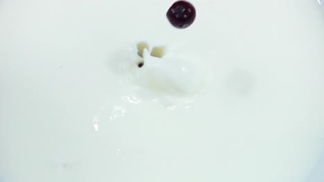 salpicaduras de leche